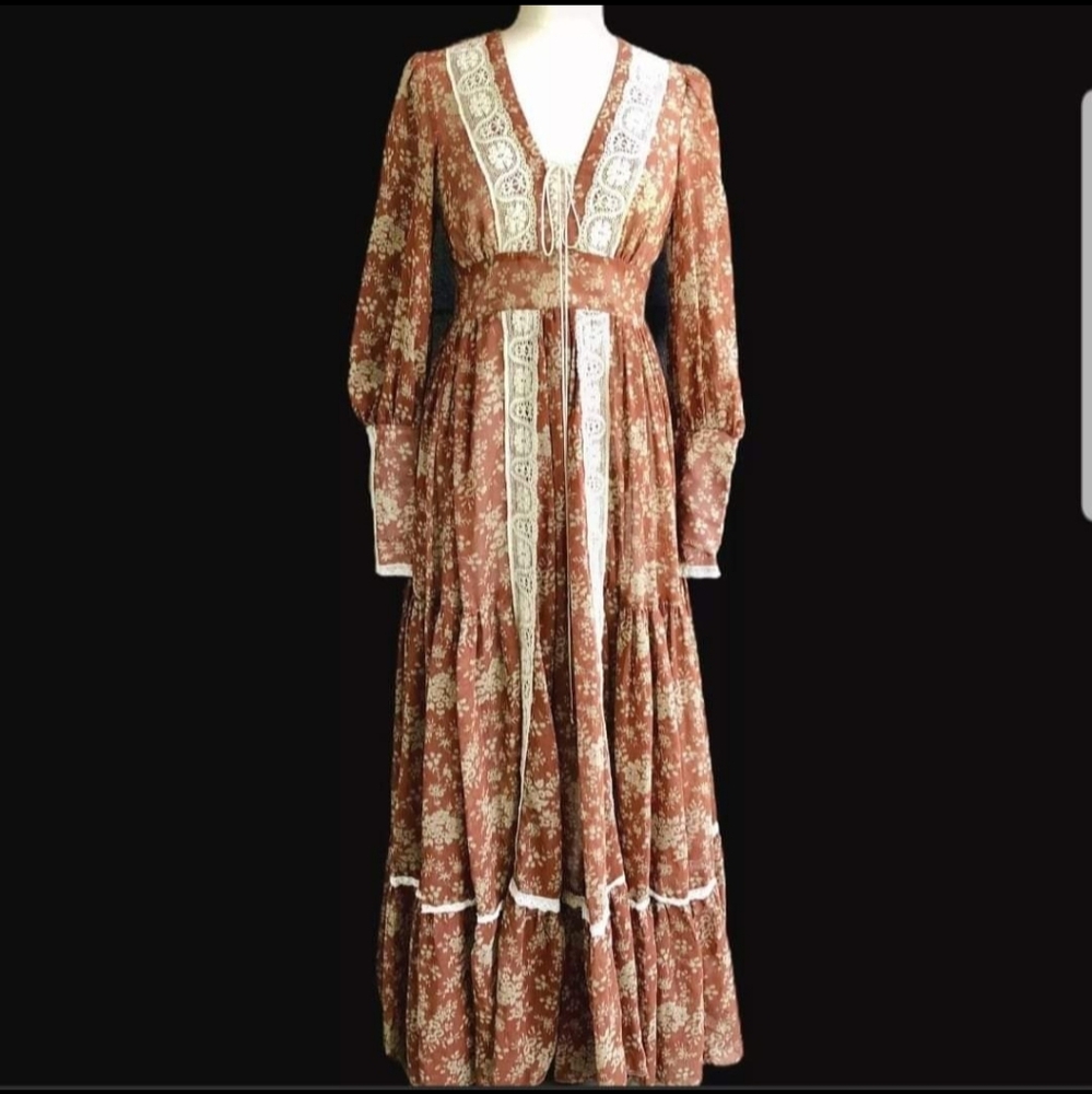 Gunne Sax Fall Dress